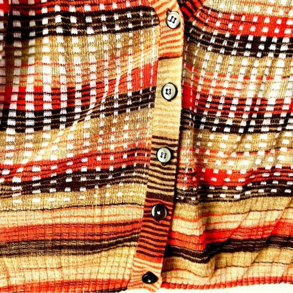 EUC | Worthington Cropped Button Down Lightweight Sweater | Size Large - Picture 3 of 9